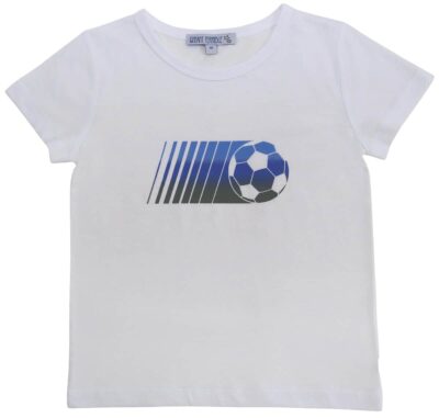 Langarmshirt mit Fußballdruck in navy - Enfant Terrible GmbH